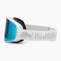 Slidinėjimo akiniai Red Bull SPECT Rush white/ice blue snow/smoke with blue mirror 4
