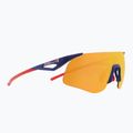 Akiniai nuo saulės Red Bull SPECT Mark blue/brown with red orange mirror