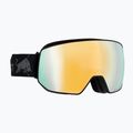 Slidinėjimo akiniai Red Bull SPECT Fink black/smoke with yellow mirror