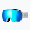 Slidinėjimo akiniai Red Bull SPECT Fink white/smoke with blue mirror 4