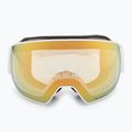 Slidinėjimo akiniai Red Bull Spect Fink Photo matte white/brown with gold chrome x 2