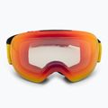 Slidinėjimo akiniai Red Bull Spect Bent Photo matte black/brown with red chrome x 2