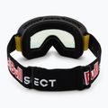 Slidinėjimo akiniai Red Bull Spect Bent Photo matte black/brown with red chrome x 3