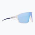 Akiniai nuo saulės Red Bull SPECT Daft white/smoke with blue mirror