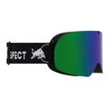Slidinėjimo akiniai Red Bull SPECT Rush matt black/brown with green mirror