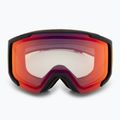 Slidinėjimo akiniai Red Bull SPECT Jibb Photo matte black/brown with red chrome x 2