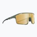Akiniai nuo saulės Red Bull SPECT Rumble matt olive/ brown with gold mirror