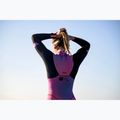 Moteriškas plaukimo hidrokostiumas ION Amaze Core 4/3 Front Zip pink gradient 9