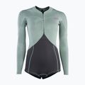 Moteriškas plaukimo hidrokostiumas ION Amaze Hot Shorty 1.5 Front Zip light olive