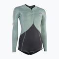 Moteriškas plaukimo hidrokostiumas ION Amaze Hot Shorty 1.5 Front Zip light olive 2
