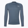 Vyriški maudymosi marškinėliai ION Wetshirt tamsiai mėlyni 48232-4260