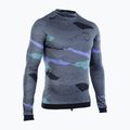 Vyriški plaukimo marškinėliai ilgomis rankovėmis ION Lycra Maze dark collage 2