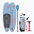 Pripučiamos SUP irklentės rinkinys DUOTONE iSUP Flow Air SLS 10'8 2026 cyan blue