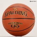 Krepšinio kamuolys Spalding Rookie Gear Leather pomarańczowy dydis 5 5