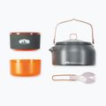Turistinių puodų rinkinys GSI Outdoors Halulite Ketalist grey/orange