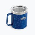 Terminis puodukas GSI Outdoors Glacier SS Camp Cup 444 ml blue speckle