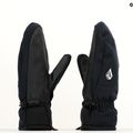 Moteriškos snieglenčių pirštinės Volcom Upland Mitt black 10
