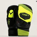 Vyriškos slidinėjimo pirštinės LEKI WCR Venom SL 3D Mitt black ice/lemon 9