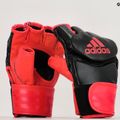 Adidas treniruočių graplingo pirštinės raudonos ADICSG07 7