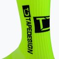 Tapedesign neslystančios futbolo kojinės geltonos 4