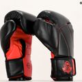 Bokso pirštinės DBX BUSHIDO "Hammer - Red" Muay Thai juodos/raudonos 19