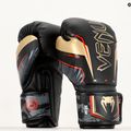 Bokso pirštinės Venum Elite Evo black/gold 9