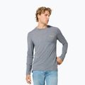 Vyriški ilgomis rankovėmis marškinėliai super.natural Apres Ski cashmere grey melange/various