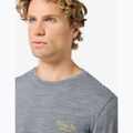 Vyriški ilgomis rankovėmis marškinėliai super.natural Apres Ski cashmere grey melange/various 4