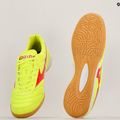 Vyriški futbolo batai Mizuno Morelia Sala Elite IN safety yellow/fiery coral 2/galaxy silver 11