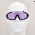 Akiniai nuo saulės Alpina Hawkeye Q-Lite V black matt/purple 9