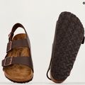 Sandalai BIRKENSTOCK Milano BF Regular dark brown 13