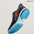 Vyriški teniso bateliai Mizuno Wave Exceed Tour 5 AC collegiate blue/soleil/tanager turquoise 9