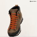Vyriški turistiniai batai Lomer Bio Naturale Mid Mtx Suede saloon/orange 10
