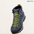 Vyriški turistiniai batai Lomer Bio Naturale Mid Mtx Suede flag/lime 10