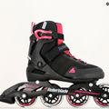 Moteriški riedučiai Rollerblade Sirio 80 black/raspberry 9