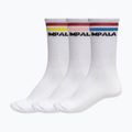 Moteriškos kojinės IMPALA Stripe 3 poros white