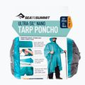 Sea to Summit Ultra-Sil Nano Tarp lietpaltis pončas nuo lietaus, mėlynas APONCHO15DBL 5
