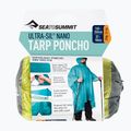 Sea to Summit Ultra-Sil Nano Tarp lietpaltis pončas nuo lietaus žalias APONCHO15DLI 5