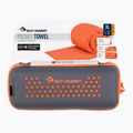 Greitai džiūstantis rankšluostis Sea to Summit Pocket Towel XL outblack orange 3