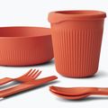 Turistinių indų rinkinys Sea to Summit Passage Dinnerware spicy orange 3