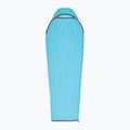 Miegmaišio pamušalas Sea to Summit Breeze Sleeping Bag Liner Mummy compact blue atoll/beluga