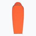 Miegmaišio pamušalas Sea to Summit Reactor Extreme Sleeping Bag Liner Mummy ST spicy orange/beluga