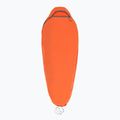 Miegmaišio pamušalas Sea to Summit Reactor Extreme Sleeping Bag Liner Mummy ST spicy orange/beluga 2