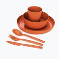Turistinių indų rinkinys Sea To Summit Camp Dinnerware Set 6 burnt orange