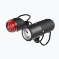 Dviračio žibintų rinkinys Knog Plugger Twinpack juodas 2