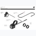 Priekinis dviračio žibintas Knog Blinder E 1300 juodas 4