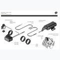 Priekinis dviračio žibintas Knog Blinder X 1800 + baterija 10000mAh juodas 7