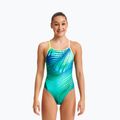 Funkita Diamond Back vaikiškas vientisas maudymosi kostiumėlis turkio spalvos FS11G7131508 5