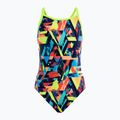 Vaikiškas vientisas maudymosi kostiumėlis Funkita Diamond back blocked bars FS11G7130908