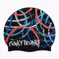 Funky Silikoninė plaukimo kepurė juoda FT997143200